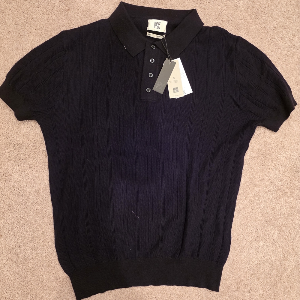 Brand New PX Black Polo Shirt
